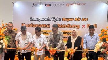 Kualanamu–Bandung Semakin Terhubung, Super Air Jet Buka Akses Lanjutan ke Bali