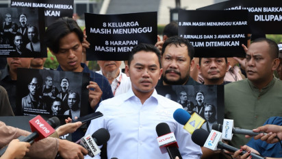 KWP Gelar Doa Bersama Bentuk Solidaritas untuk 5 Wartawan dan 3 ABK yang Hilang