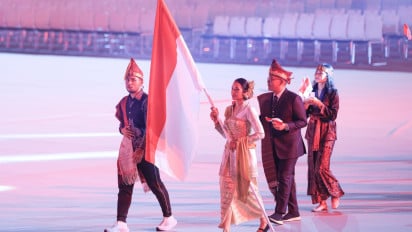 Opening Ceremony Asian Games 2026: Dibuka dengan Meriah, Tim Indonesia Pamerkan Busana Bernuansa Budaya Nusantara