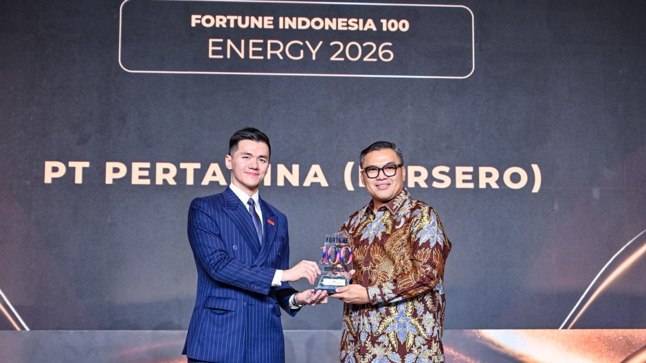 Pertamina Raih Posisi Puncak di Fortune Indonesia 100 Gala 2026, Buktikan Ketahanan Kinerja Cemerlang
            - galeri foto