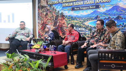 Demi Percepatan Pembangunan Infrastruktur, Kemendagri Dorong Pemda di NTB Perkuat KPDBU