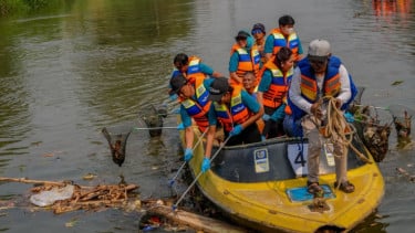 Sungai Cisadane Tangerang Jadi Lokasi Peringati World Cleanup Day 2026