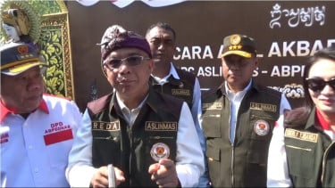 Perkuat Keamanan dan Ekonomi Desa, Pengurus Aslinmas dan Abpednas Bali Resmi Dilantik