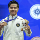 Atlet Wushu Seraf Naro Siregar Sumbang Medali Pertama Indonesia di Asian Games 2026