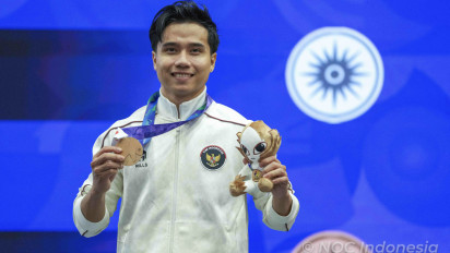 Atlet Wushu Seraf Naro Siregar Sumbang Medali Pertama Indonesia di Asian Games 2026