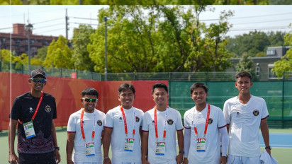 Tim Beregu Putra Soft Tenis Indonesia Sumbang Medali Ketiga di Asian Games 2026