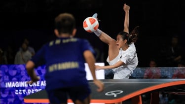Medail Perak Pertama Tim Indonesia Asian Games 2026 dari Sumaya, Ukir Sejarah dari Teqball