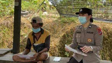 Polda Kaltara Sosialisasi Bahaya Karhutla, Masyarakat Diminta Lapor Titik Api ke 110