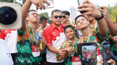 Ramaikan TNI Run 2026, Kasad Berbaur Bersama 12 Ribu Peserta