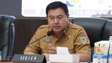 Sekjen Kemendagri Tomsi Tohir Minta Evaluasi Intervensi Harga Pangan di Daerah