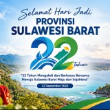10 Ucapan Selamat HUT Provinsi Sulawesi Barat ke-22, Cocok untuk Caption Media Sosial