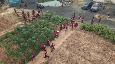 Polda Sumsel Gelar Gerakan Asri di Palembang, Kapolda Turun Langsung Ajak Masyarakat Jaga Lingkungan