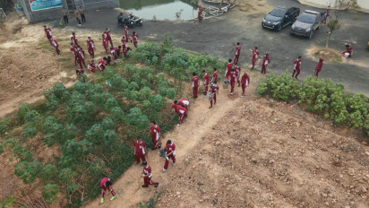 Polda Sumsel Gelar Gerakan Asri di Palembang, Kapolda Turun Langsung Ajak Masyarakat Jaga Lingkungan