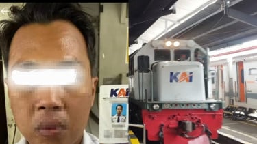 Beredar di Medsos, Identitas Oknum Karyawan KAI yang Diduga Mencuri di Minimarket Kawasan Cibubur