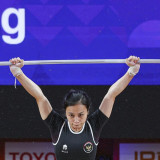 Lifter Indonesia Luluk Diana Tri Wijayana Raih Medali Perunggu di Asian Games 2026
