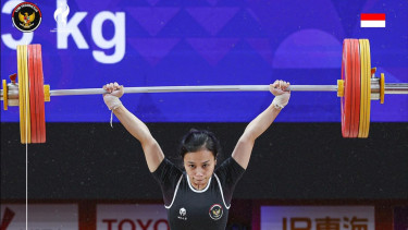 Lifter Indonesia Luluk Diana Tri Wijayana Raih Medali Perunggu di Asian Games 2026