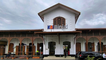 KAI Divre I Sumut Rawat 6 Bangunan Cagar Budaya 100 Tahun: Stasiun Binjai Medan Pulubrayan