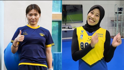 Mengenal Lee Yeong-joo, Libero Hyundai Hillstate yang Tingginya Beda 25 Cm dari Megawati Hangestri