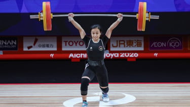 Lifter Indonesia Luluk Diana Tri Wijayana Raih Perunggu Asian Games 2026, Baru Debut Langsung Naik Podium