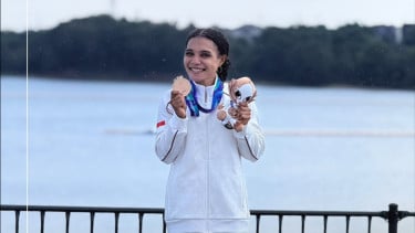 Herlin Aprilin Lali Raih Perunggu Asian Games 2026, Medali Pertama dari Cabor Kano Indonesia