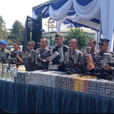 TNI AL Gagalkan Rokok Ilegal dan Pupuk Subsidi, Kerugian Negara Capai Rp1,8 Miliar