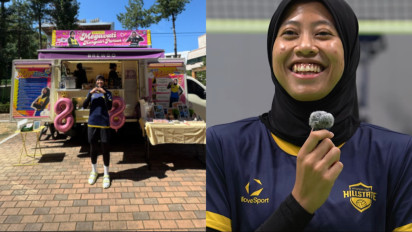 Bukan Idol K-Pop, Megawati Hangestri Dapat Kejutan Ala Fandom Korea di Ultah ke-27