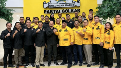 Ketua Umum Gema Keadilan Rahmat Saleh Temui Ketua Umum AMPG Said Al Idrus: Beda Politik Tetap Bersaudara