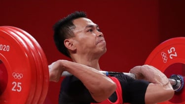 Hasil Asian Games 2026: Eko Yuli Gagal Bawa Pulang Medali, Harus Puas Duduk di Peringkat ke-4 Kelas 65kg Putra