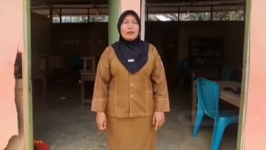 Viralkan Video Sekolah Berdinding Triplek 22 Tahun, Guru SD di Kampar Ditegur Wakil Bupati hingga Diminta Klarifikasi