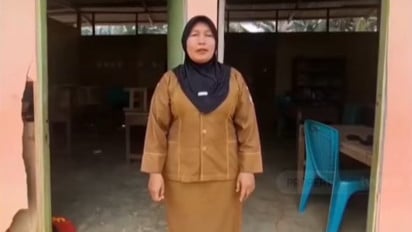 Viralkan Video Sekolah Berdinding Triplek 22 Tahun, Guru SD di Kampar Ditegur Wakil Bupati hingga Diminta Klarifikasi