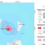 Dua Pulau Baru Muncul di Sekitar Gunung Anak Krakatau, Badan Geologi Rilis Zona Bahaya