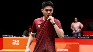 Kata-kata Pertama Ubed Usai Jadi Penentu Kemenangan Indonesia atas China di Final Bulu Tangkis Asian Games 2026