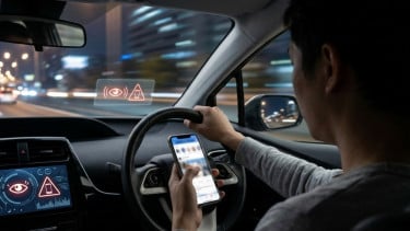 Kelelahan dan Main HP di Jalan Bisa Picu Kecelakaan, Teknologi AI Kini Bisa Mendeteksinya