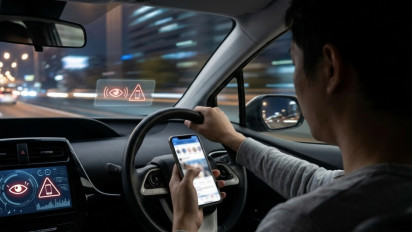 Kelelahan dan Main HP di Jalan Bisa Picu Kecelakaan, Teknologi AI Kini Bisa Mendeteksinya