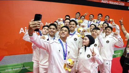 Erick Thohir Apresiasi Pencapaian Tim Bulu Tangkis Putra Indonesia di Asian Games: Penantian 28 Tahun dan Pecah Telur Medali Emas 