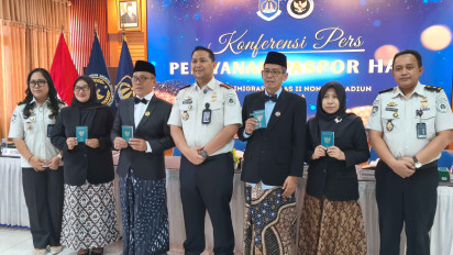 Kantor Imigrasi Madiun Terbitkan 973 Paspor Haji, Khusus Lansia Dapat Pelayanan Khusus