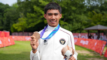 Medali Indonesia di Asian Games Kembali Bertambah, Feri Yudoyono Sumbang Perunggu dari Cabor Sepada MTB Cross Country
