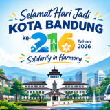 10 Ucapan Selamat Hari Jadi Kota Bandung ke-216 Tahun 2026, Cocok untuk Caption Media Sosial