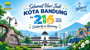 10 Ucapan Selamat Hari Jadi Kota Bandung ke-216 Tahun 2026, Cocok untuk Caption Media Sosial