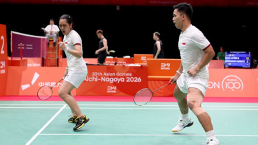 Taklukan Wakil Tuan Rumah Lewat Duel Rubber Game, Amri/Nita Melaju ke Semifinal Ganda Campuran Asian Games 2026