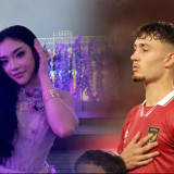 Pakai Jersey Jenner saat Nonton Timnas Indonesia, Baila No Na dan Ivar Jenner Go Public?