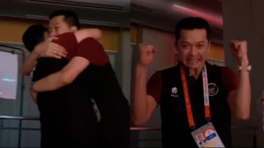 Momen Taufik Hidayat Menangis Haru, Indonesia Raih Medali Emas Asian Games Setelah 28 Tahun