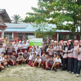 Pertamina NRE Hadirkan Energi Surya dan Air Bersih di SD Gunung Bayu Simalungun, Program Sekolah Energi Berdikari