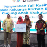 Peruri Salurkan Bantuan ke Keluarga Jurnalis dan Awak Kapal Hilang Kontak di Selat Sunda