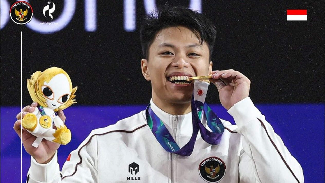 Profil Rahmat Erwin Abdullah, Peraih Medali Emas Asian Games 2026 dan Pemecah Rekor Dunia
            - galeri foto
