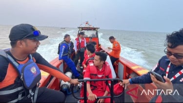 Nelayan Hilang Saat Melaut di Kuala Tungkal, Tim SAR Gabungan Lakukan Pencarian