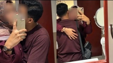 Geger! Foto Selfie Ciuman Bu Satpol PP Diduga dengan Selingkuhan Viral di Facebook