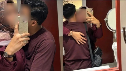 Geger! Foto Selfie Ciuman Bu Satpol PP Diduga dengan Selingkuhan Viral di Facebook