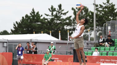 Bintang/Sofyan Sempurna, Tim Voli Pantai Putra Indonesia Punya Dua Wakil di Babak 16 Besar Asian Games 2026