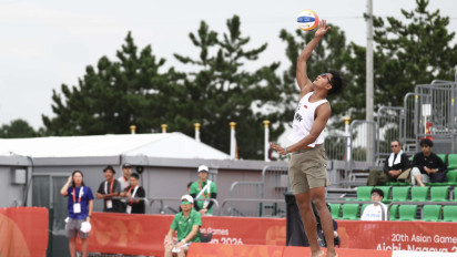 Bintang/Sofyan Sempurna, Tim Voli Pantai Putra Indonesia Punya Dua Wakil di Babak 16 Besar Asian Games 2026